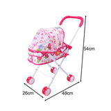 Maxbell Baby Doll Stroller Interactive with Canopy Party Favors Valentines Day Gifts