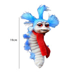 Maxbell Worm Stuffed Plush Collectible Birthday Gifts Worm Plush Figure Toy for Kids