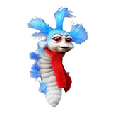 Maxbell Worm Stuffed Plush Collectible Birthday Gifts Worm Plush Figure Toy for Kids