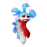 Maxbell Worm Stuffed Plush Collectible Birthday Gifts Worm Plush Figure Toy for Kids
