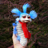 Maxbell Worm Stuffed Plush Collectible Birthday Gifts Worm Plush Figure Toy for Kids
