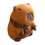 Maxbell Plush Capybara Doll Snuggling Home Decor Capybara Stuffed Toy for Teens Kids brown