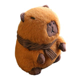 Maxbell Plush Capybara Doll Snuggling Home Decor Capybara Stuffed Toy for Teens Kids brown
