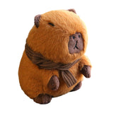 Maxbell Plush Capybara Doll Snuggling Home Decor Capybara Stuffed Toy for Teens Kids brown