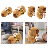 Maxbell Capybara Toy Soft Comfortable Capybara Plushie Toys for Sofa Bedroom Adults