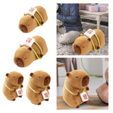Maxbell Capybara Toy Soft Comfortable Capybara Plushie Toys for Sofa Bedroom Adults