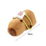 Maxbell Capybara Toy Soft Comfortable Capybara Plushie Toys for Sofa Bedroom Adults