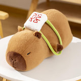 Maxbell Capybara Toy Soft Comfortable Capybara Plushie Toys for Sofa Bedroom Adults