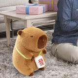 Maxbell Capybara Toy Soft Comfortable Capybara Plushie Toys for Sofa Bedroom Adults