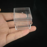 Maxbell 50x Clear Acrylic Display Case 3.3x3.3x3.3cm Small Candy Box for Doll Crafts