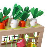 Maxbell Wooden Activity Learning Cube Shape Sorter Toys for Girls Boys Kids Toddlers