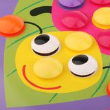 Maxbell Mosaic Peg Boards Game Mushroom Nails Pegboard for Toddlers Girls Boys Gifts