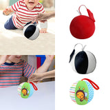 Maxbell Newborn Sensory Toy Baby Visual Stimulation Toy Educate Infant Ball Children Red