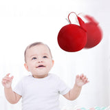 Maxbell Newborn Sensory Toy Baby Visual Stimulation Toy Educate Infant Ball Children Red