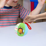 Maxbell Newborn Sensory Toy Baby Visual Stimulation Toy Educate Infant Ball Children Multicolor