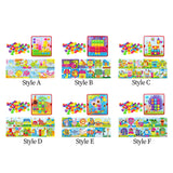 Maxbell Mosaic Pegboard Educational Toys with Pegs for 2 3 4 Year Olds Kids Toddlers Style A