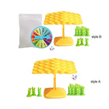 Maxbell Rabbits Balance Counting Toy Balanced Tree Rabbits for Gathering Preschool