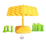 Maxbell Rabbits Balance Counting Toy Balanced Tree Rabbits for Gathering Preschool