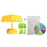 Maxbell Rabbits Balance Counting Toy Balanced Tree Rabbits for Gathering Preschool