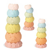 Maxbell Montessori Toy Backyard Sensory Toy Development Skills Stacking Cups Game