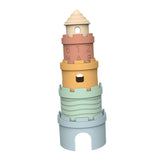 Maxbell Stacking Cups Toy Promotes Coordination with Number Letter Silicone Soft Toy