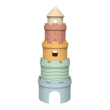 Maxbell Stacking Cups Toy Promotes Coordination with Number Letter Silicone Soft Toy