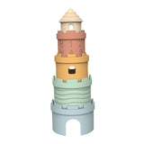 Maxbell Stacking Cups Toy Promotes Coordination with Number Letter Silicone Soft Toy