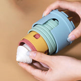 Maxbell Stacking Cups Toy Promotes Coordination with Number Letter Silicone Soft Toy