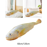 Maxbell Giant Fish Plush Realistic Toy Funny Hugging Throw Pillow for Gifts Birthday 60cm
