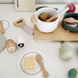 Maxbell Kitchen Playset Role Play Wooden Pretend Play Sets Gift Crafts Birthday
