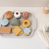 Maxbell Toddlers Pretend Cooking Toys Cakes Play Set Gift Landscape Decorations