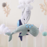 Maxbell Nursery Crib Mobile Felt Hanging Decoration for Boys Girls Infant 0-6 Months
