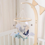 Maxbell Nursery Crib Mobile Felt Hanging Decoration for Boys Girls Infant 0-6 Months