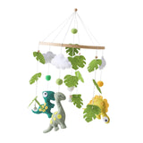 Maxbell Baby Crib Mobile Sensory Felt Hanging Decoration for Infant Newborn Children green