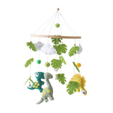 Maxbell Baby Crib Mobile Sensory Felt Hanging Decoration for Infant Newborn Children green