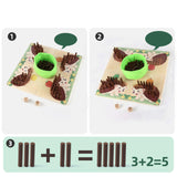Maxbell Hedgehog Game Subtraction Hedgehog Board Game for Creative Counting Matching