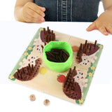 Maxbell Hedgehog Game Subtraction Hedgehog Board Game for Creative Counting Matching