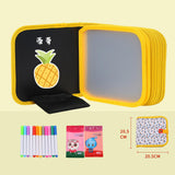 Maxbell Erasable Doodle Book Set 8 Pages Coloful Drawing Book for Game Trip Painting style A