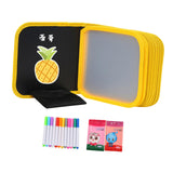 Maxbell Erasable Doodle Book Set 8 Pages Coloful Drawing Book for Game Trip Painting style A