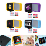 Maxbell Erasable Doodle Book Set 8 Pages Coloful Drawing Book for Game Trip Painting style A