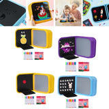 Maxbell Erasable Doodle Book Set 8 Pages Coloful Drawing Book for Game Trip Painting style A