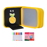 Maxbell Erasable Doodle Book Set 8 Pages Coloful Drawing Book for Game Trip Painting style A