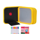 Maxbell Erasable Doodle Book Set 8 Pages Coloful Drawing Book for Game Trip Painting style C