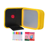 Maxbell Erasable Doodle Book Set 8 Pages Coloful Drawing Book for Game Trip Painting style C