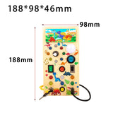 Maxbell Montessori Busy Board Baby Travel Toys for Travel Toddlers 1-3 Holiday Gifts