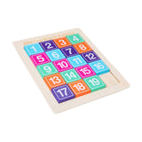 Maxbell Sliding Block Game Puzzle Box Brain Game Logical Game for Boys Girls Kids Style A