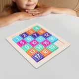 Maxbell Sliding Block Game Puzzle Box Brain Game Logical Game for Boys Girls Kids Style A