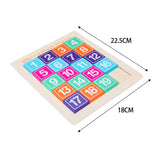 Maxbell Sliding Block Game Puzzle Box Brain Game Logical Game for Boys Girls Kids Style A