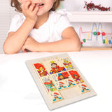 Maxbell Sliding Block Game Puzzle Box Brain Game Logical Game for Boys Girls Kids Style C