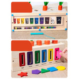 Maxbell 3 in 1 Montessori Toy Early Learning Holiday Puzzle Toy Multifunctional